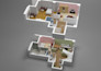 make interior 3d design and 3d house renderings